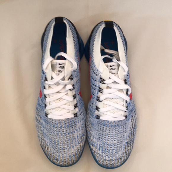 Nike Air VaporMax Flyknit 3 ‘Photo Blue Gold’ - Picture 6 of 6